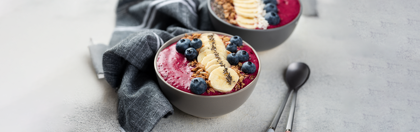 Renkli Kahvaltılar İçin Smoothie Bowl