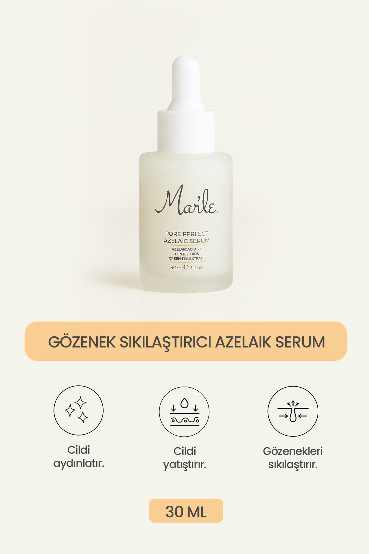 Mar’le Gözenek Sıkılaştırıcı Azelaik Serum