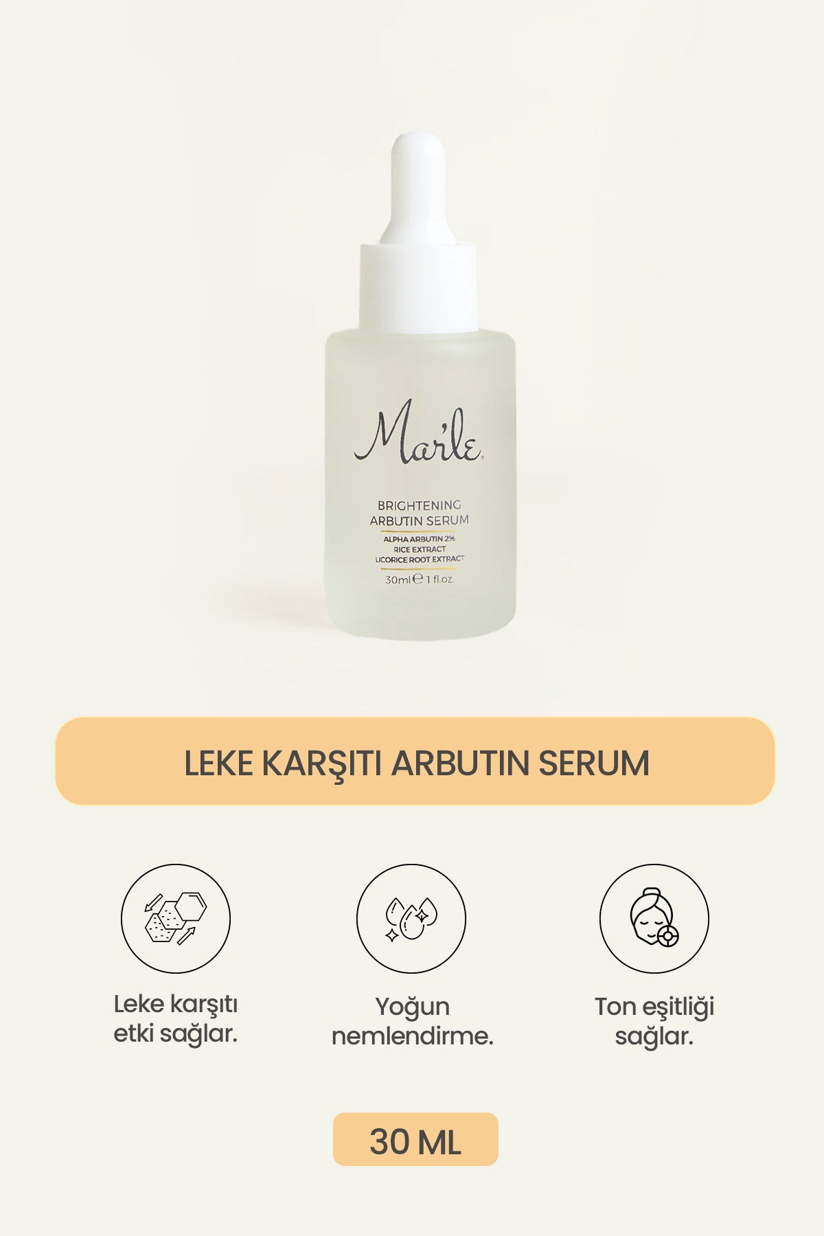 Mar’le Leke Karşıtı Arbutin Serum