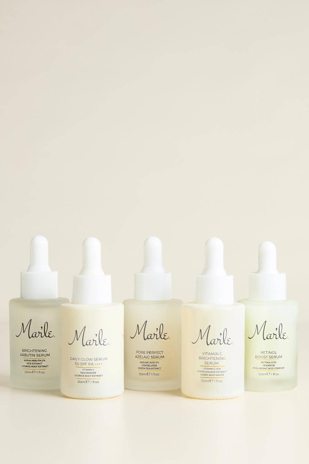 Mar'le Çözüm Odaklı 5'li Serum Seti