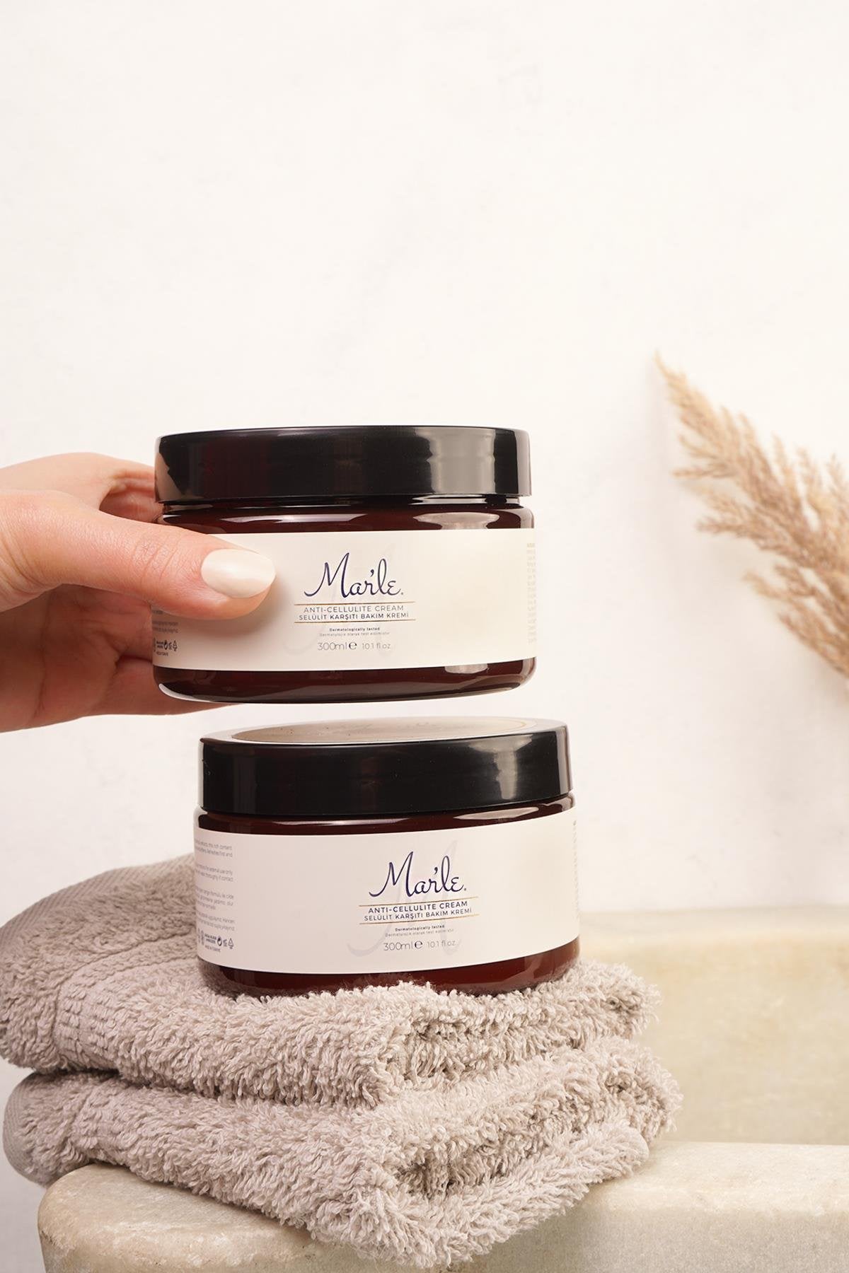 Mar’le 2’li Selülit Karşıtı Bakım Kremi 300 ml x 2