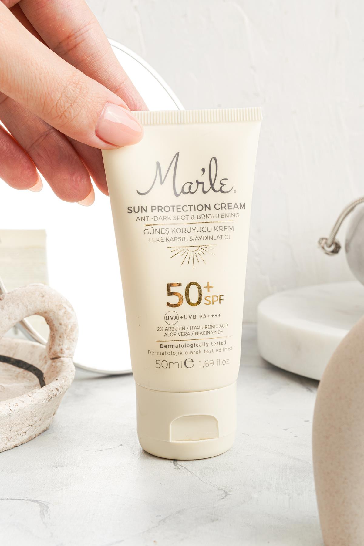 Mar’le Leke Karşıtı Güneş Kremi 50+ SPF, PA++++
